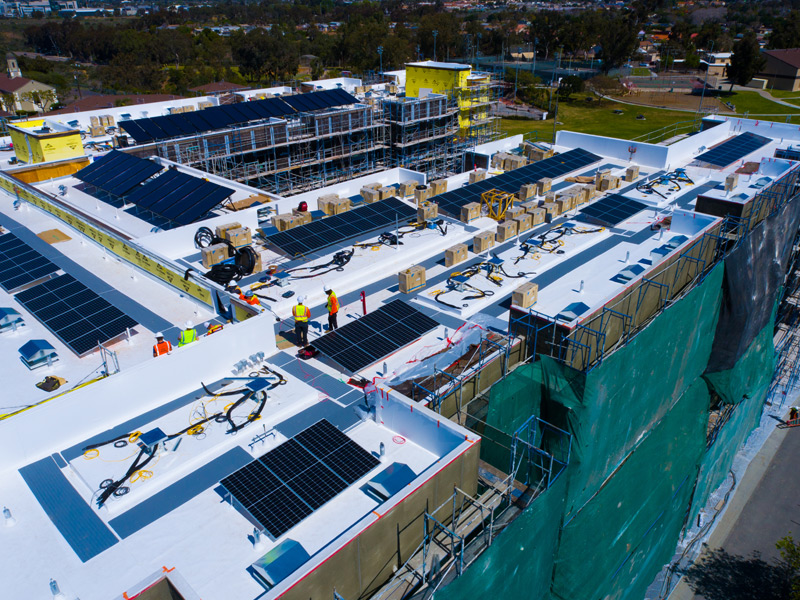 New Construction Solar Design in California